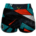 Intrudair Female Board Shorts (Shattered Reef)