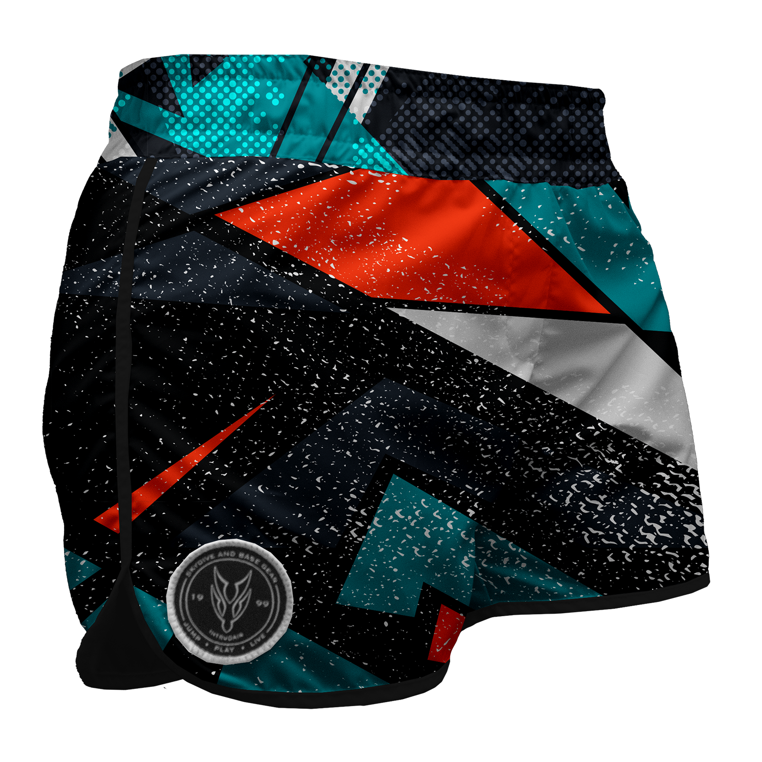 Intrudair Female Board Shorts (Shattered Reef)