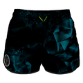 Intrudair Female Board Shorts (Turquise Prism)