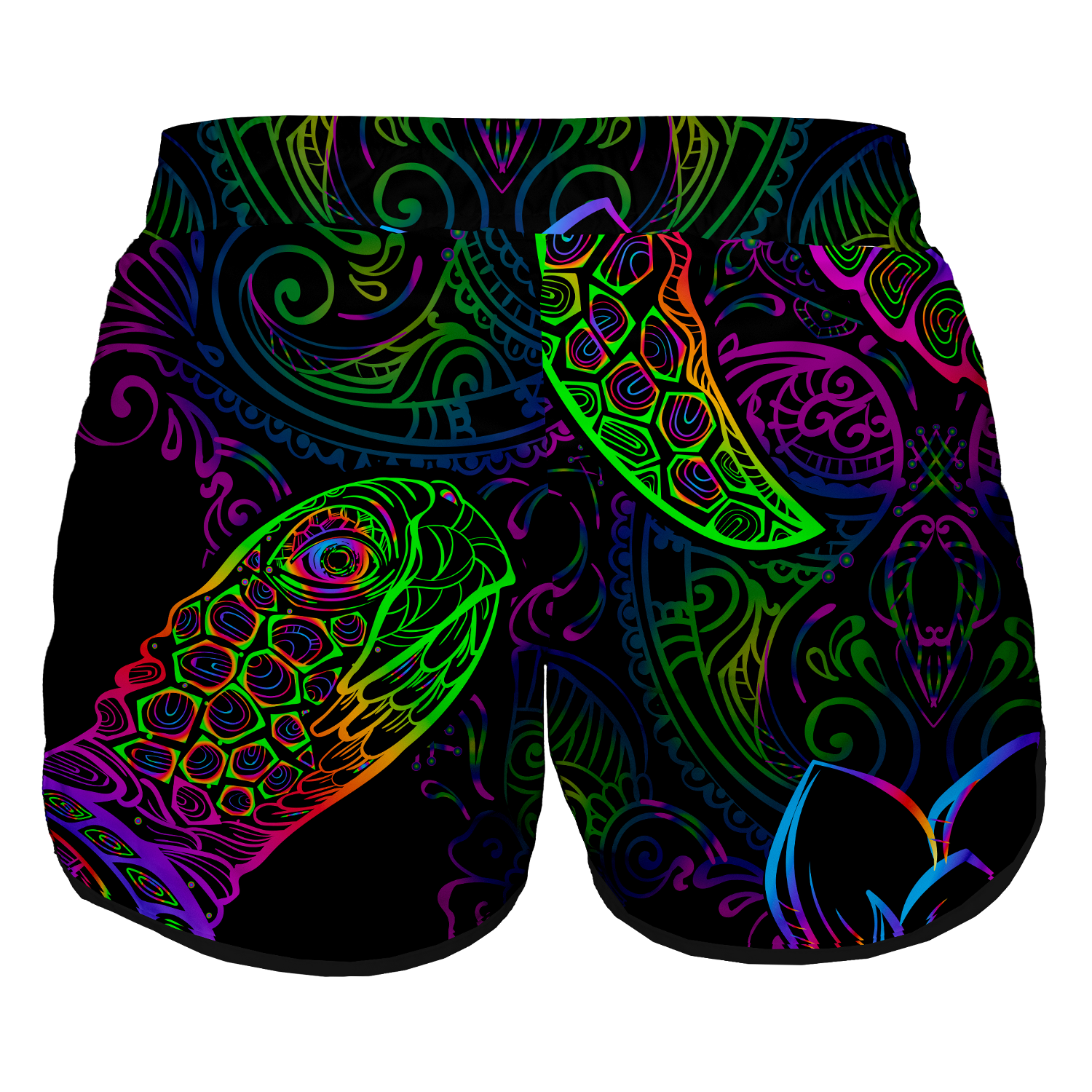 Intrudair Female Board Shorts (Spirit Turtle)