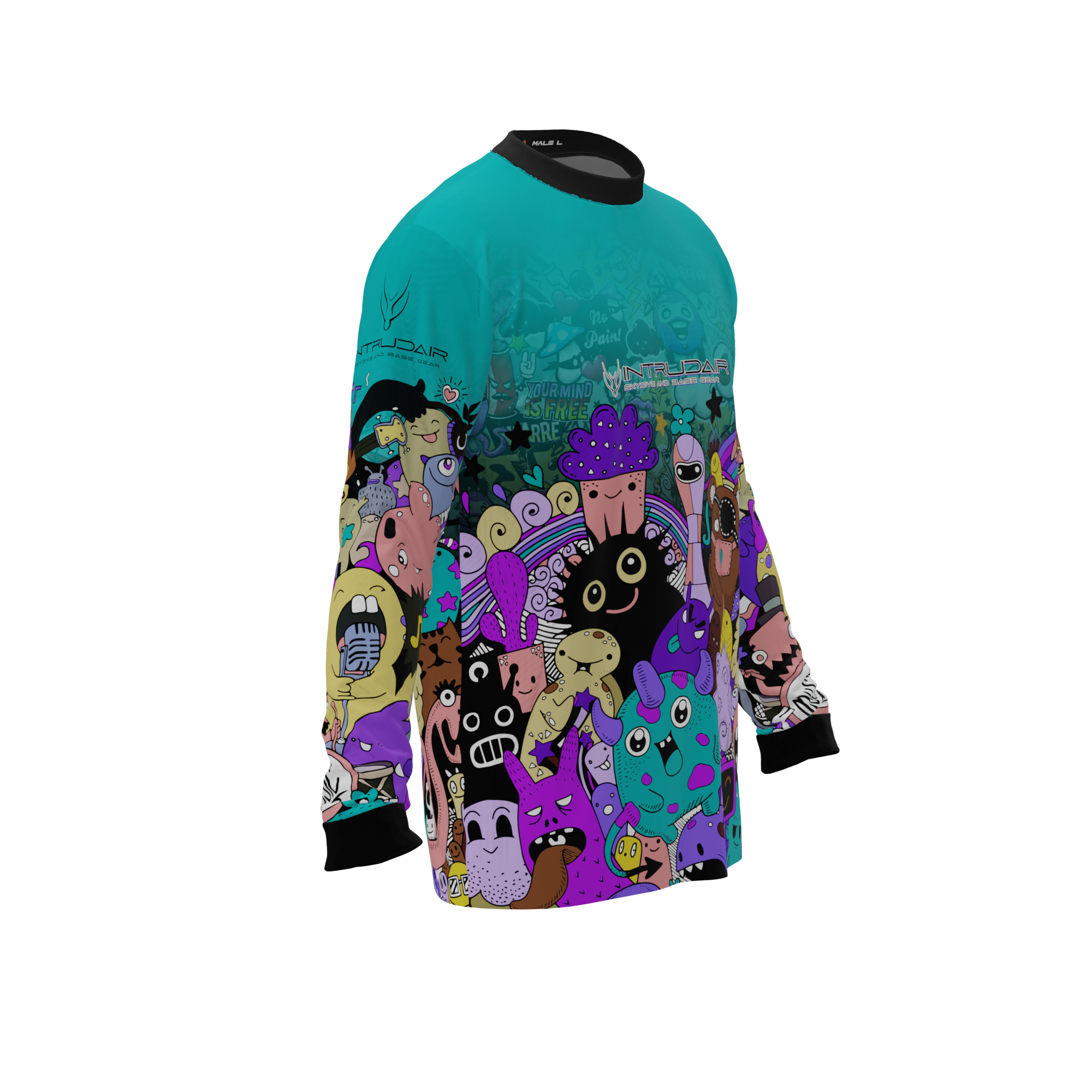 Intrudair® Jersey Toon Invasion (Long) [Pre-Order]
