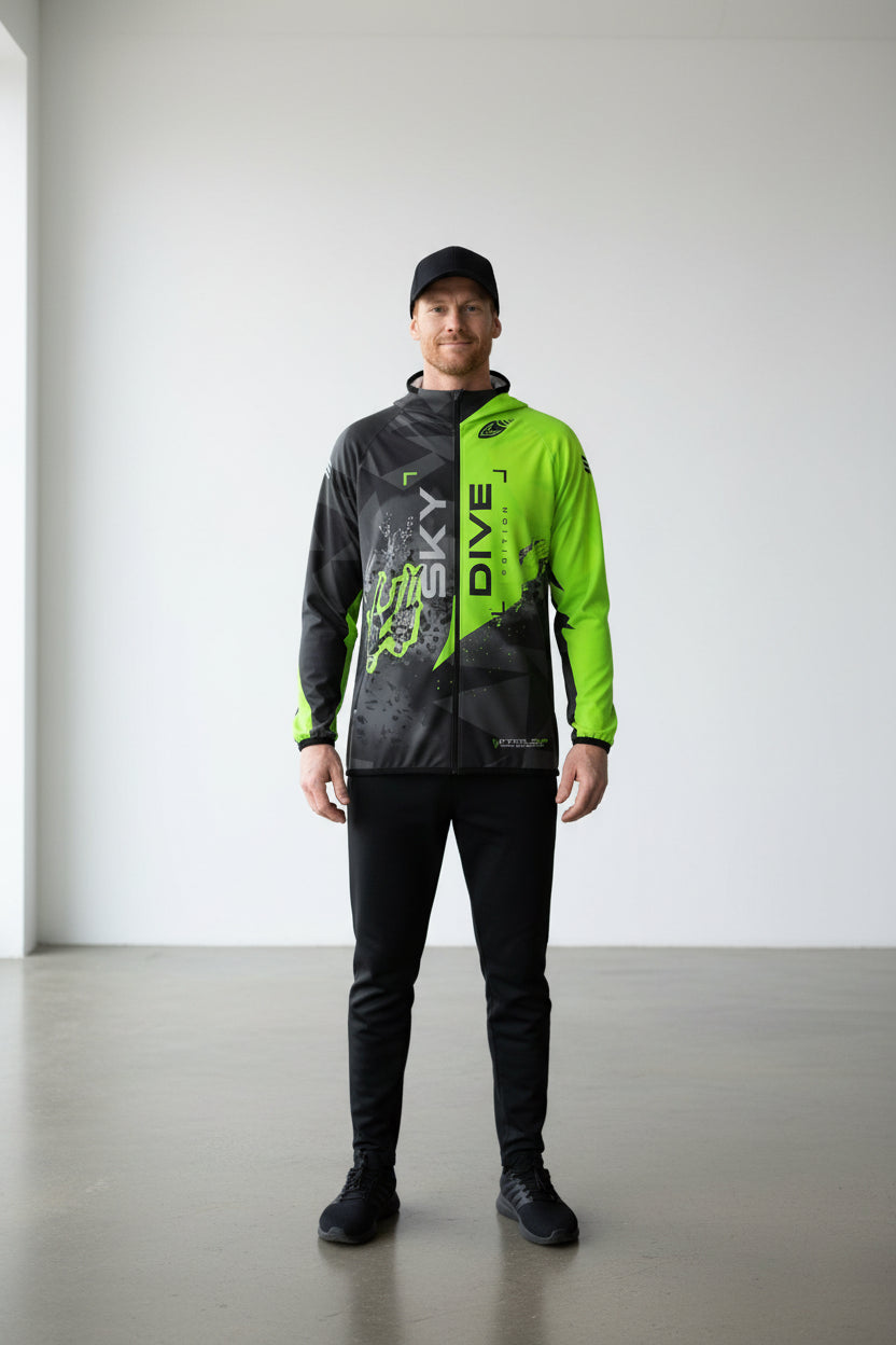Softshell Jacket Split-Force UV Green