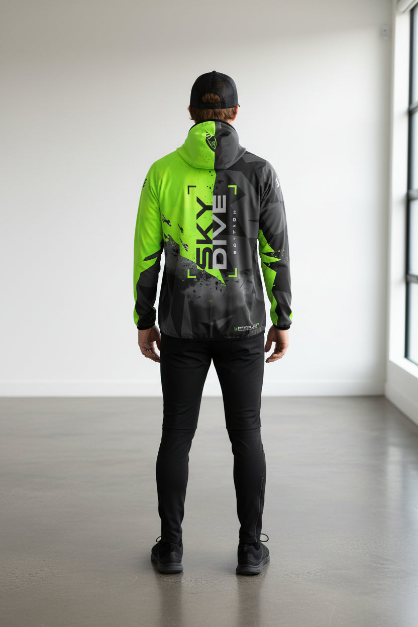 Softshell Jacket Split-Force UV Green