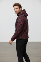 Wine red Softshell Jacket [Hood]