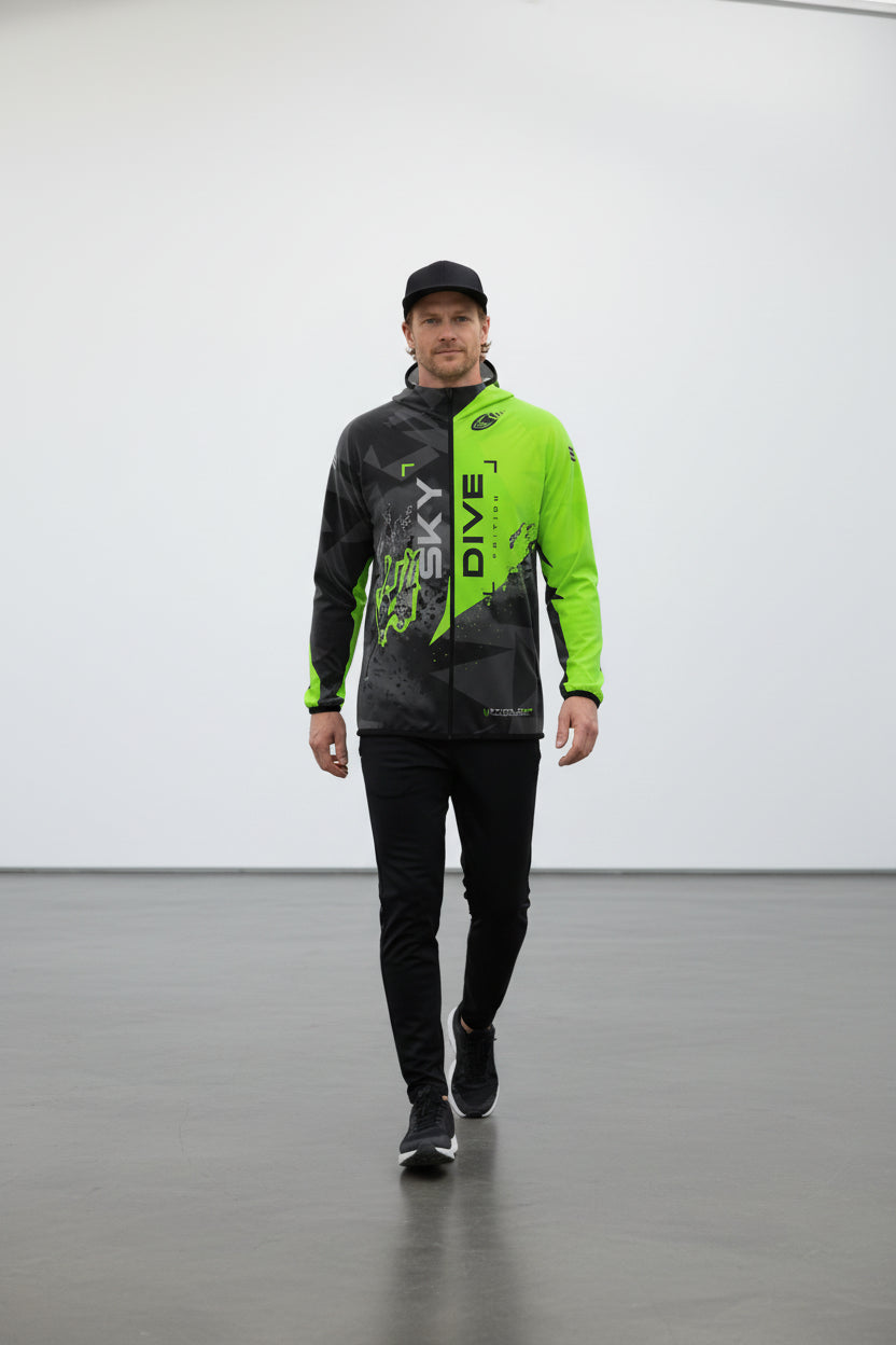 Softshell Jacket Split-Force UV Green