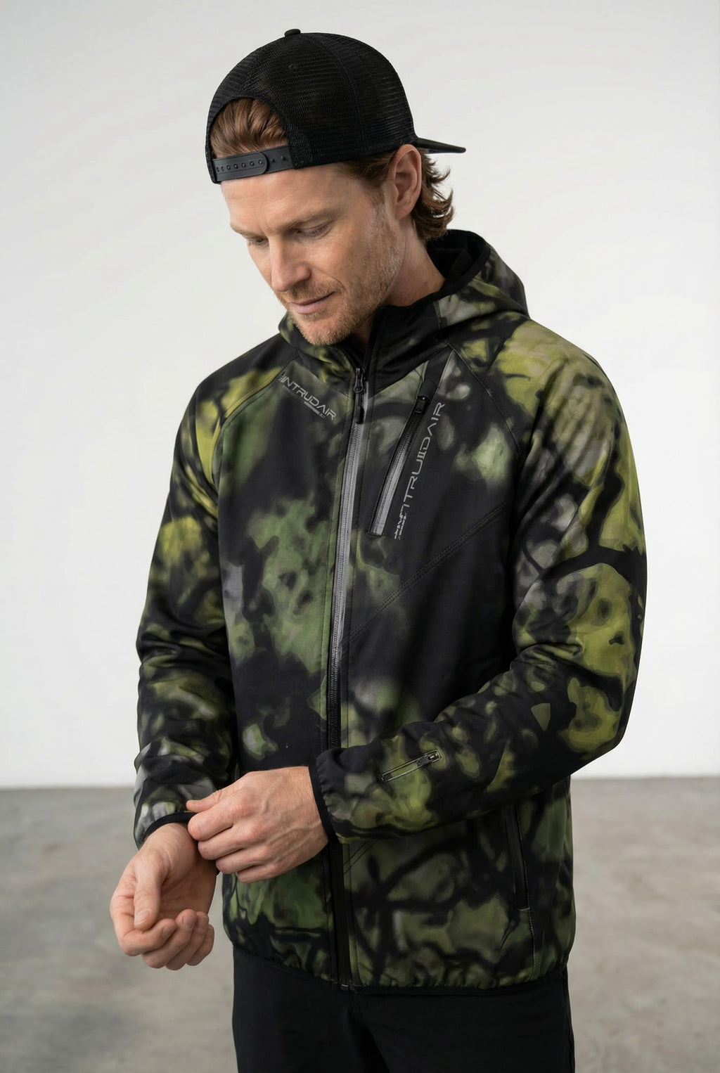 Intrudair® Softshell Jacket (Dark Green Camo)