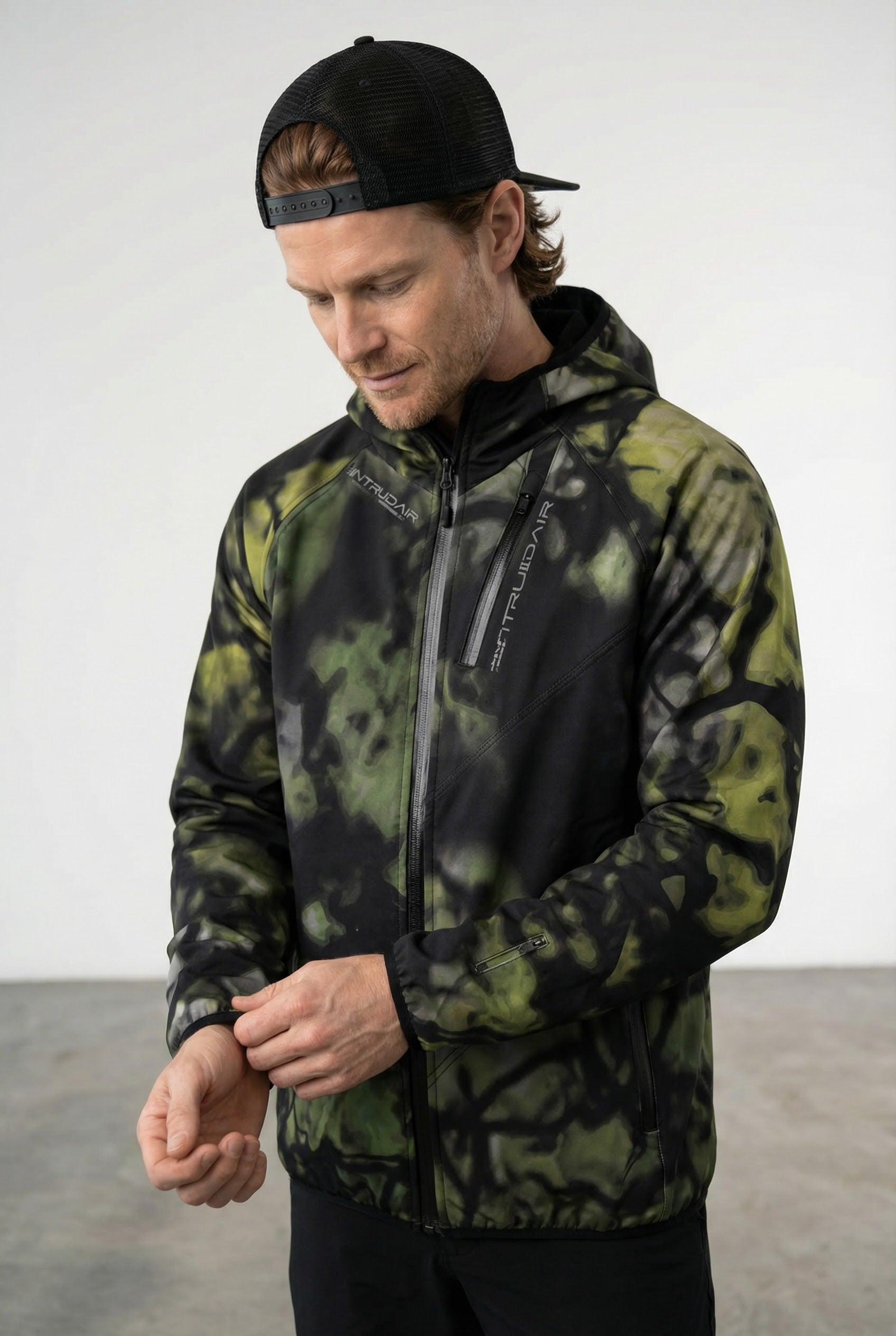 Intrudair® Softshell Jacket (Dark Green Camo)