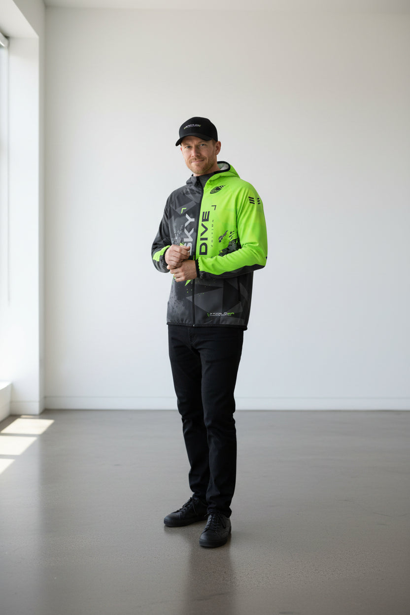 Softshell Jacket Split-Force UV Green