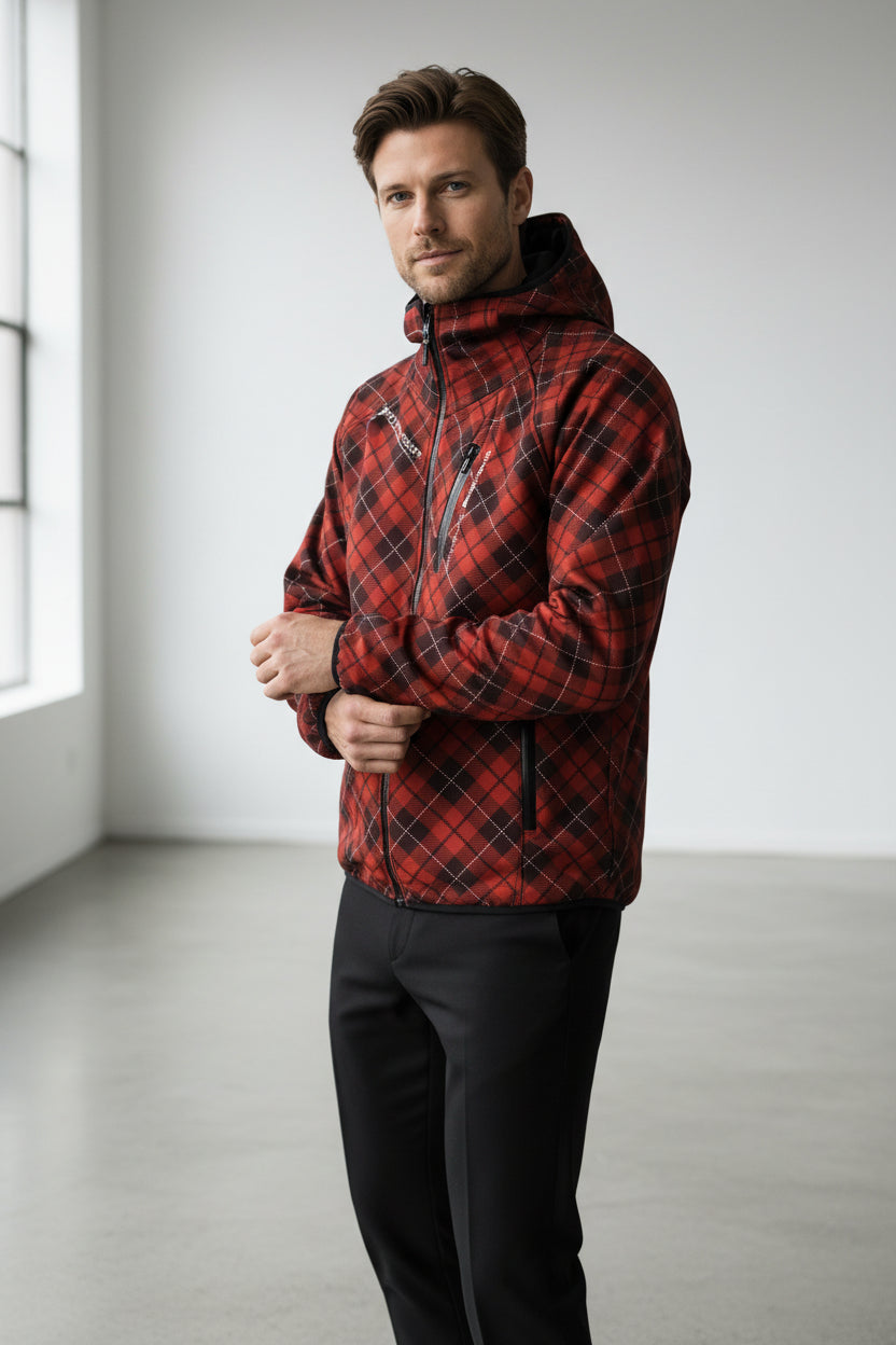 Tatran Printed Softshell Jacket [Hood]