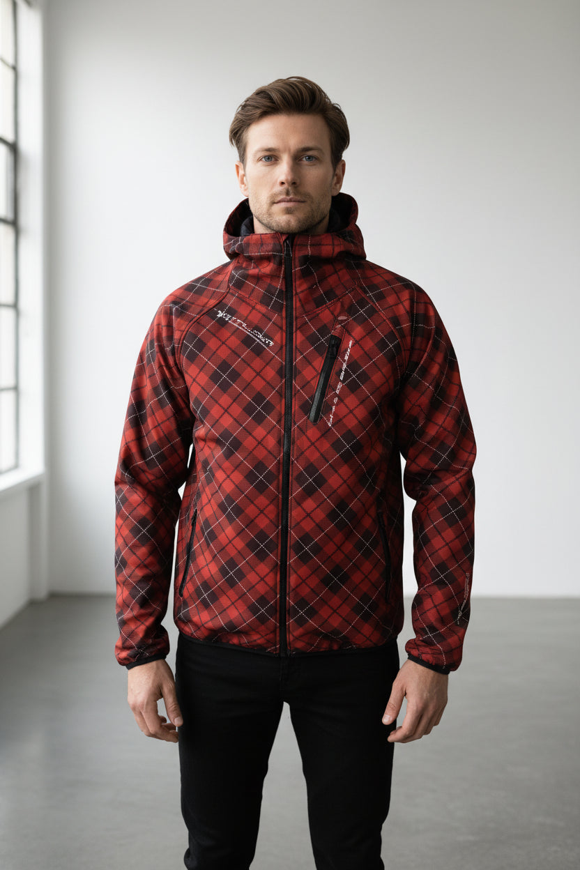 Tatran Printed Softshell Jacket [Hood]