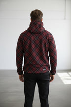 Wine red Softshell Jacket [Hood]