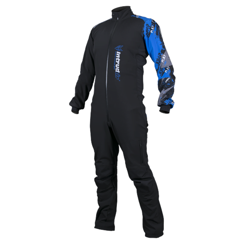 Winter Softshell Suit Black/Blue