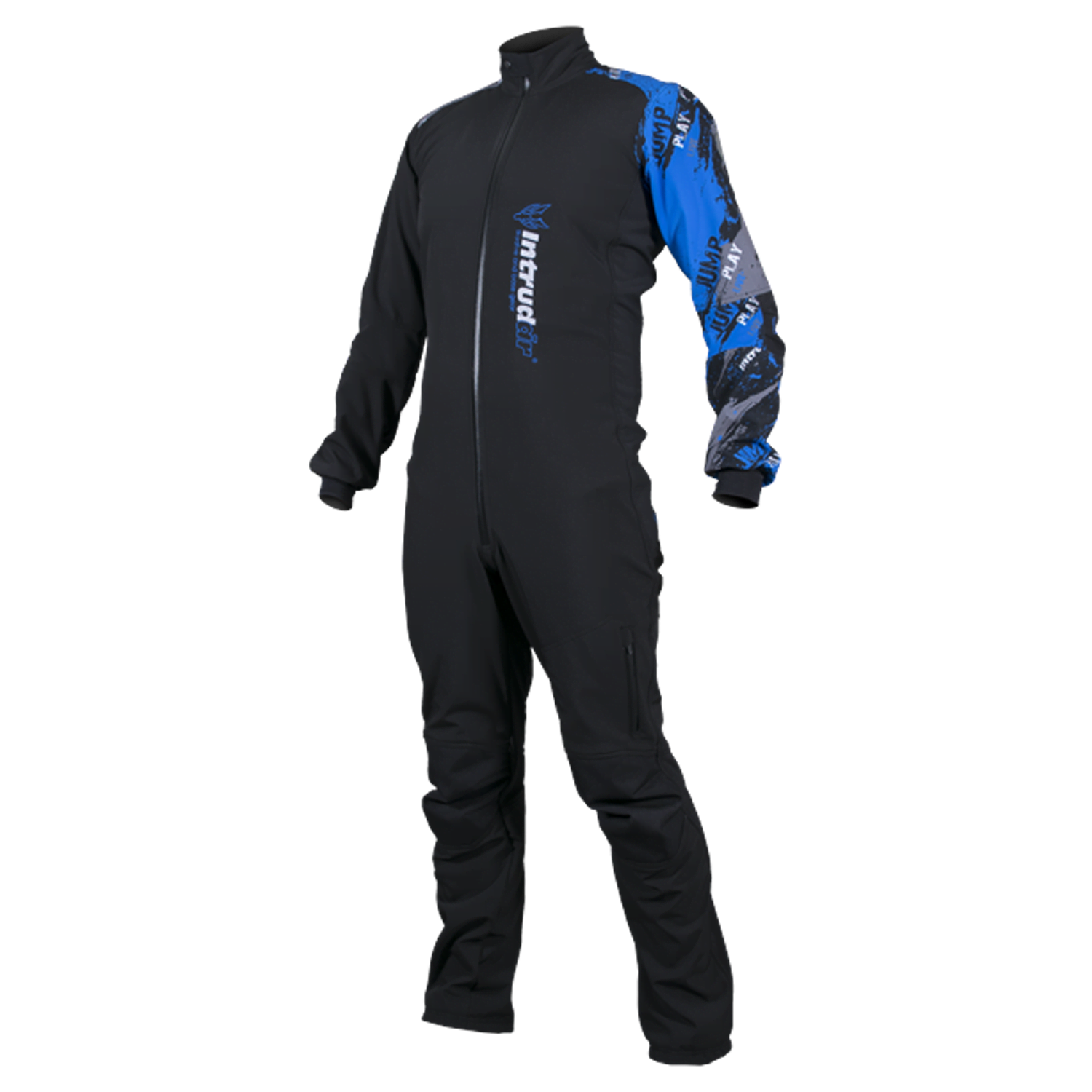 Winter Softshell Suit Black/Blue