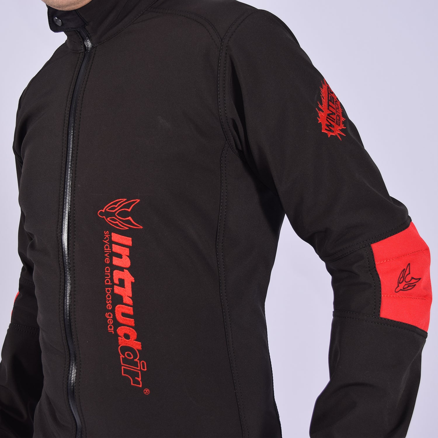 Winter Softshell Suit Black/Blue