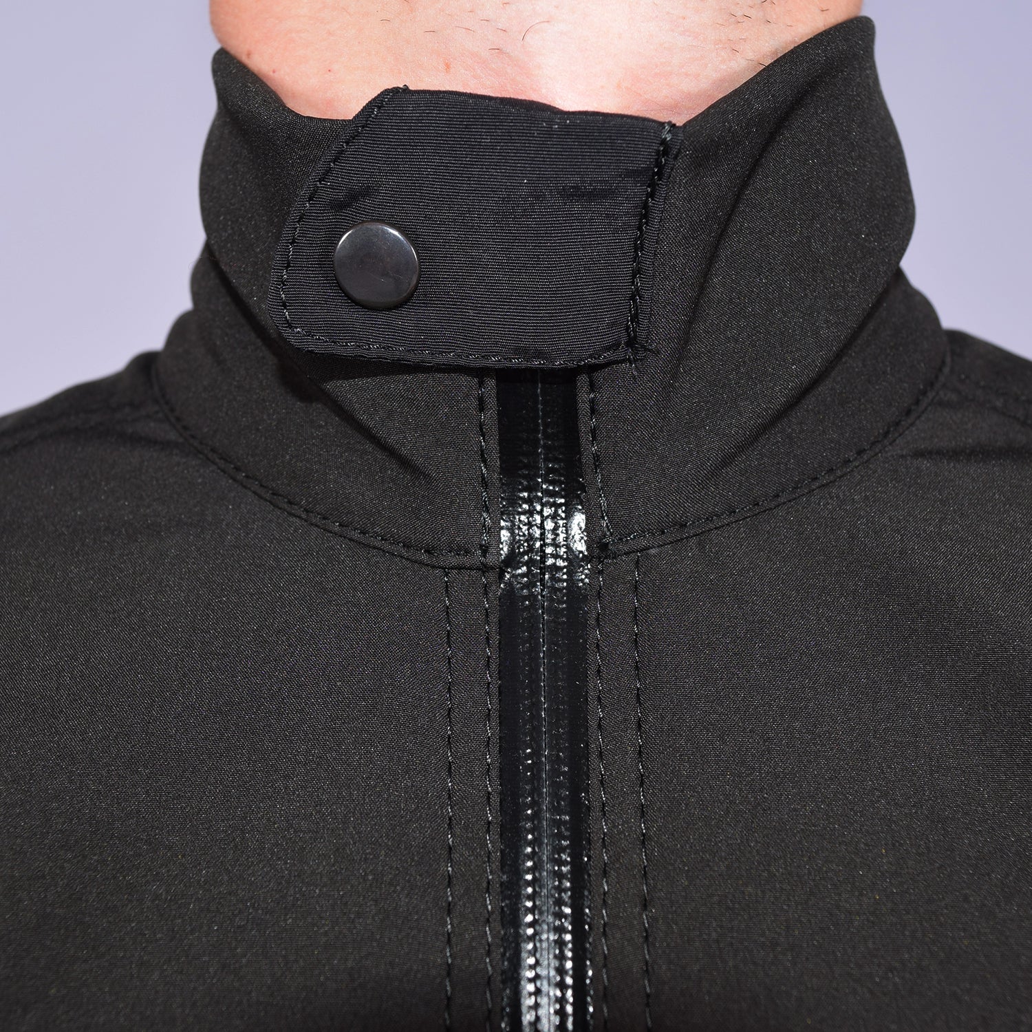 Winter Softshell Suit Black/Blue
