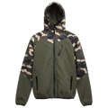 Unique Softshell Jacket Male [Xl/L] Olivegreen/Camo Print