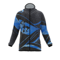 Intrudair® [Pre-Order] XRW-Blue Printed Softshell Jacket [Hood]