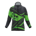 Intrudair® [Pre-Order] XRW-Green Printed Softshell Jacket [Hood]