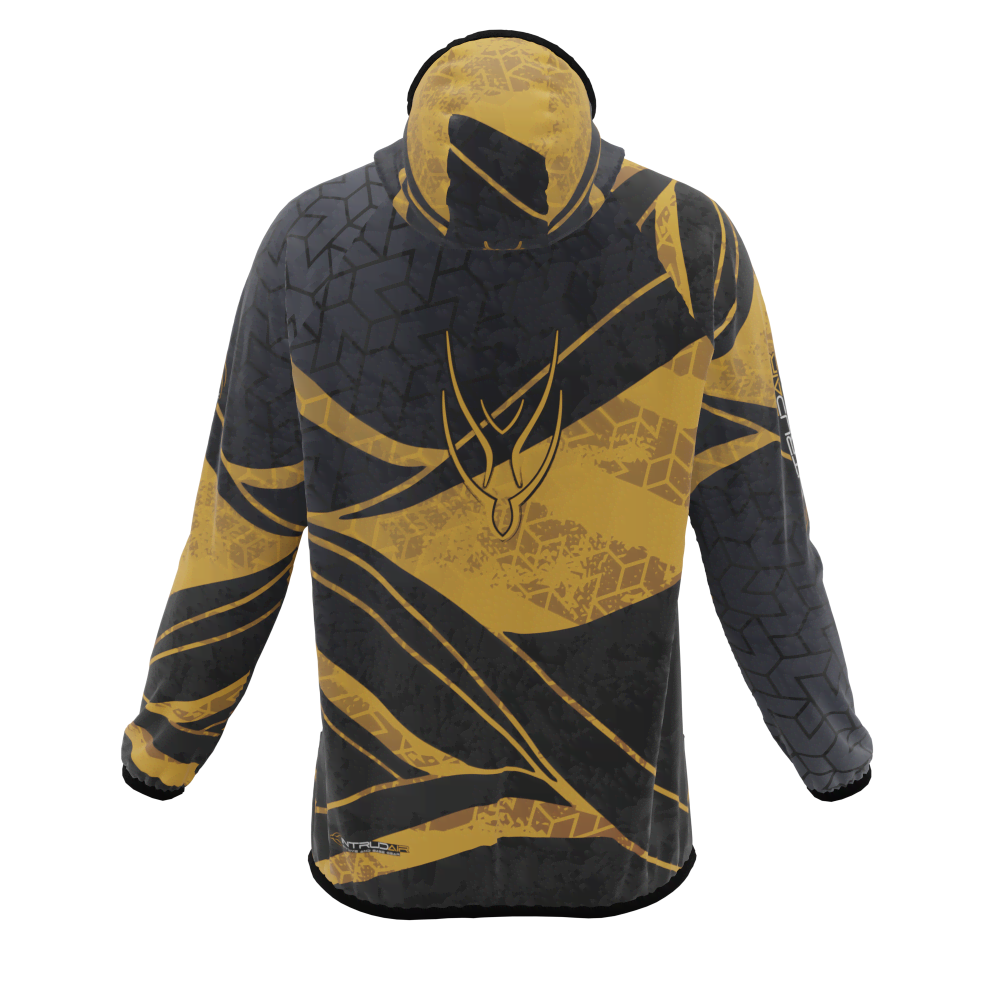 Intrudair® [Pre-Order] XRW-Orange Printed Softshell Jacket [Hood]