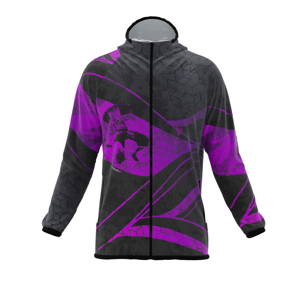 Intrudair® [Pre-Order] XRW-Pink Printed Softshell Jacket [Hood]