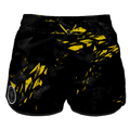 Intrudair Female Board Shorts (Yellow Shard)