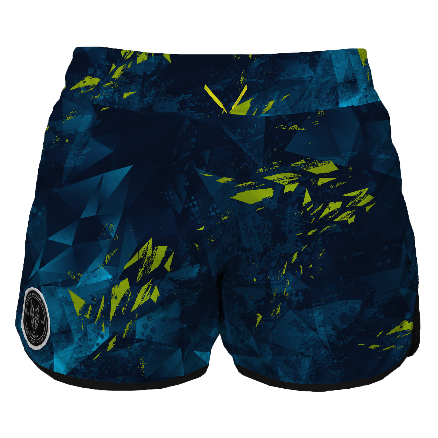 Intrudair Female Board Shorts (Green Shard)
