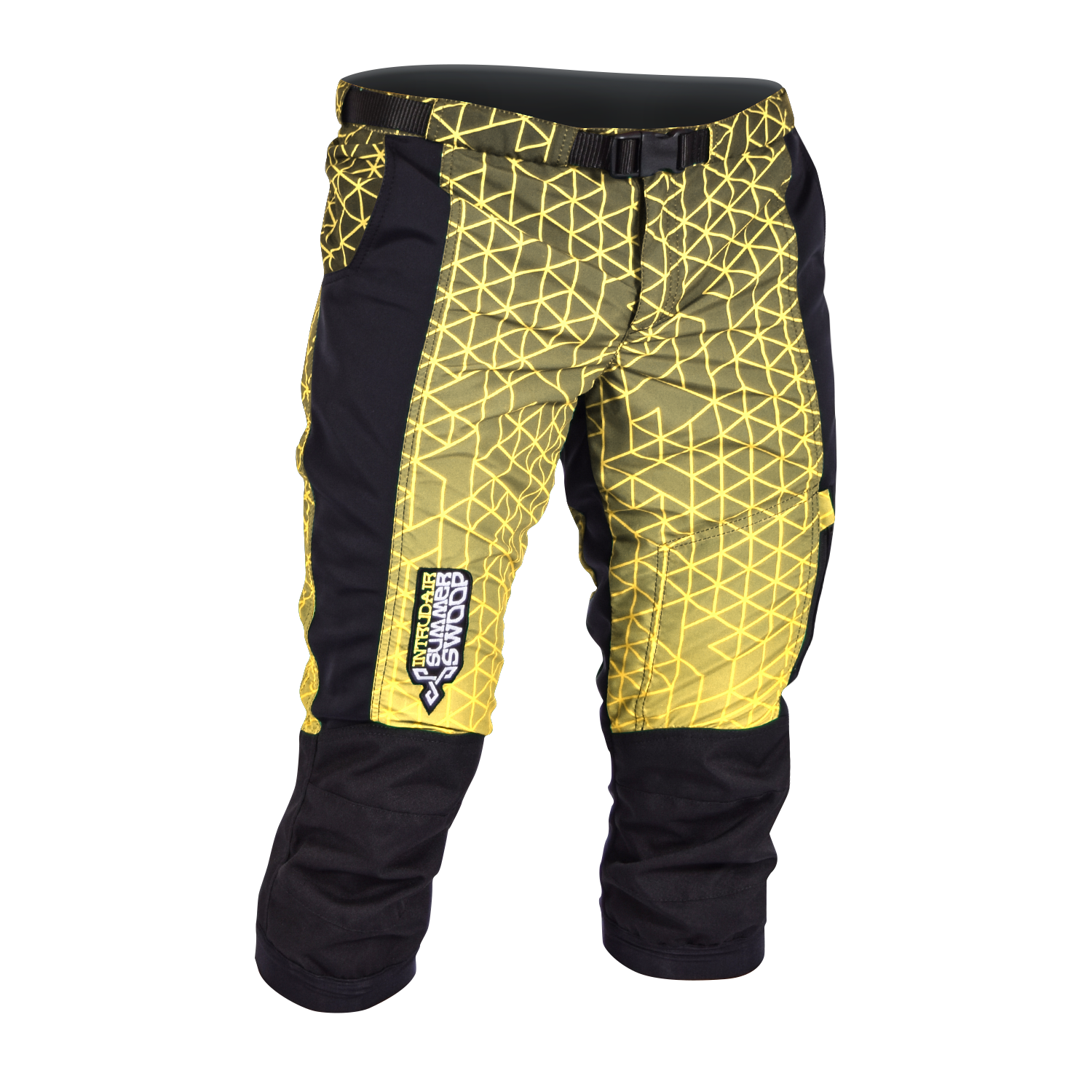 Summer Swoop Printed Black/Yellow