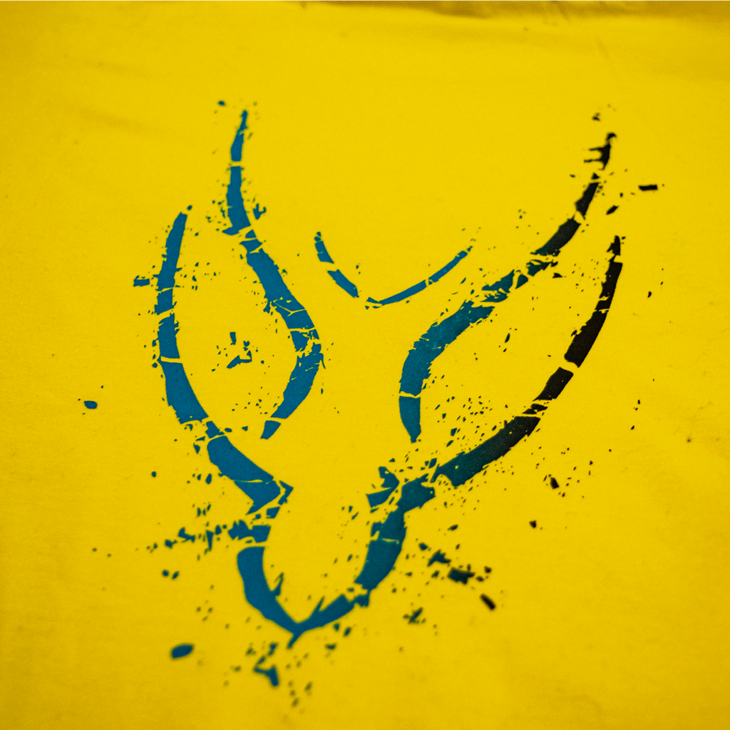 T-Shirt Intrudair [Yellow/ Black / Blue]