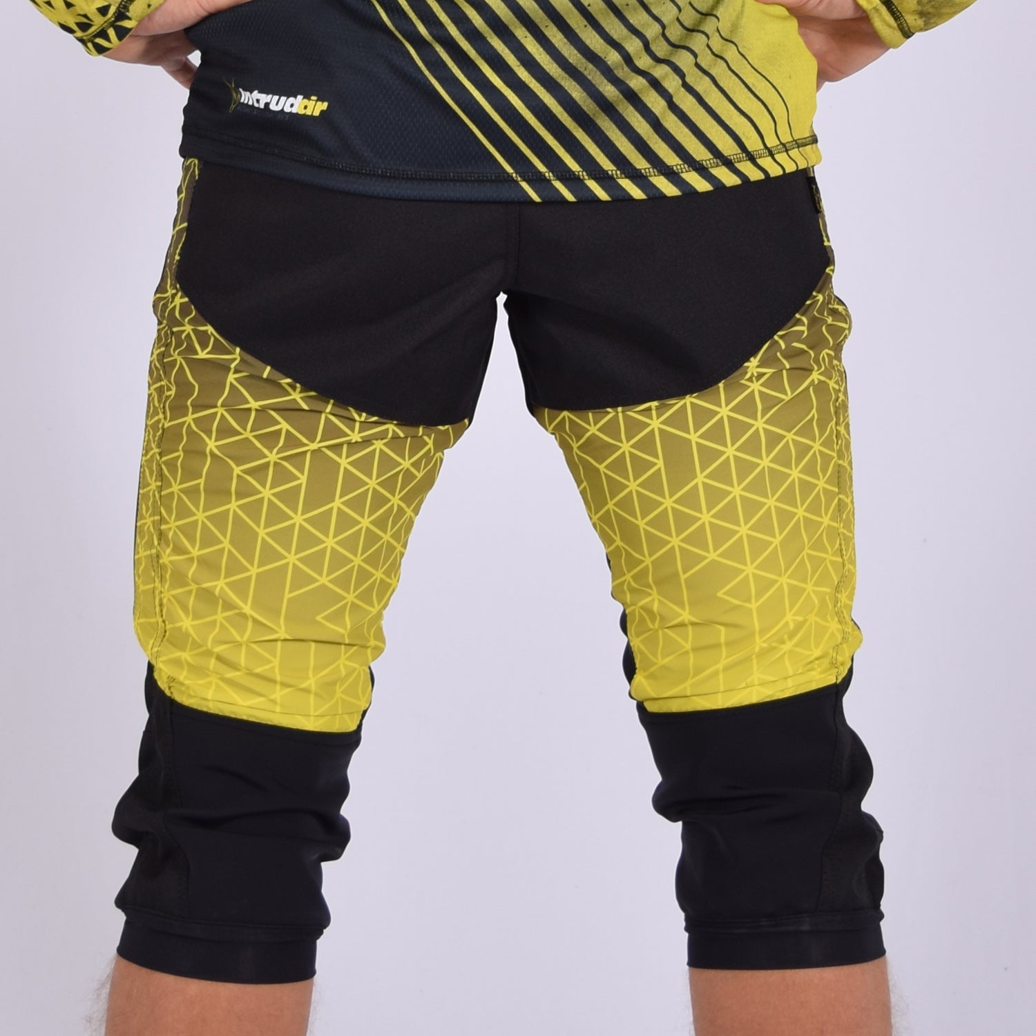 Summer Swoop Printed Black/Yellow