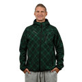 Green Printed Softshell Jacket [Hood]