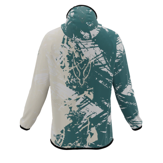 Intrudair ® [Pre-Order] Art-2 Printed Softshell Jacket [Hood]