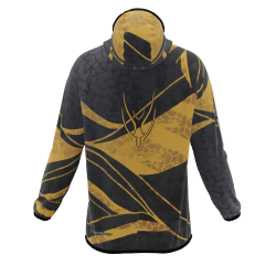 Intrudair ® [Pre-Order] XRW-Orange Printed Softshell Jacket [Hood]