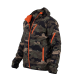 Softshell Jacket Printed (Camo/Orange) [Hood]