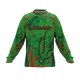 Jersey Green/Red Printed(long sleeved)