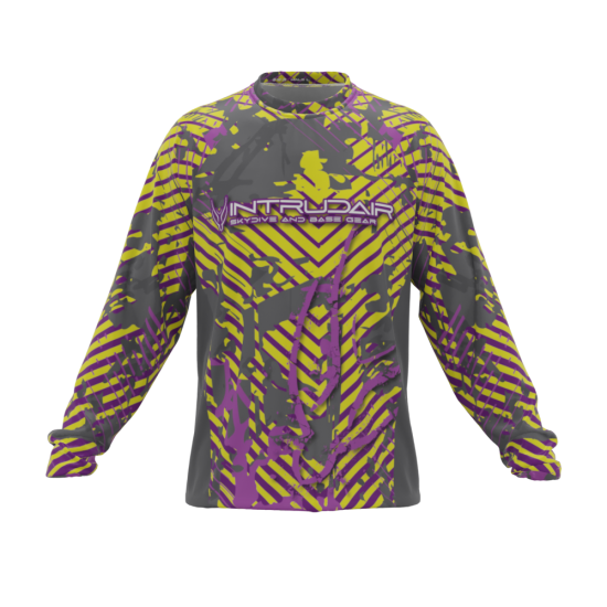 Jersey Gray/Yellow Printed(long sleeved)