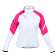 Softshell Jacket Woman White/Pink [Hood]