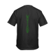 T-Shirt Intrudair [Black / UV Green]