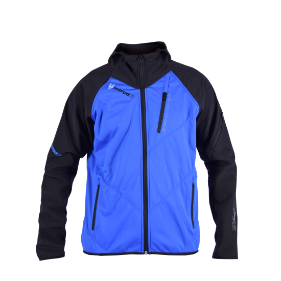 Softshell Jacket Blue/Black [Hood]