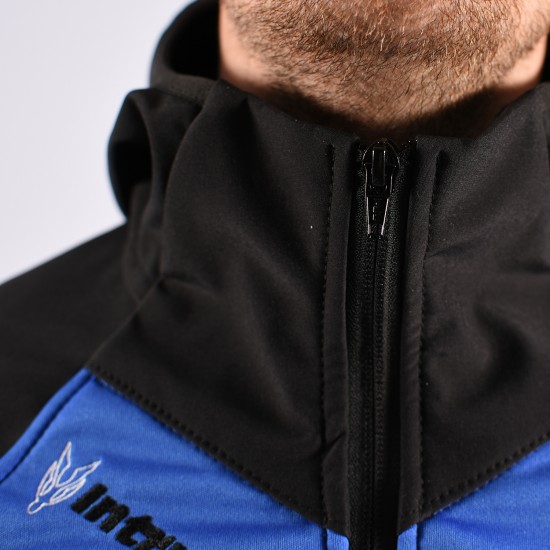 Softshell Jacket Blue/Black [Hood]