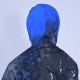 Softshell Jacket Blue Printed [Hood]