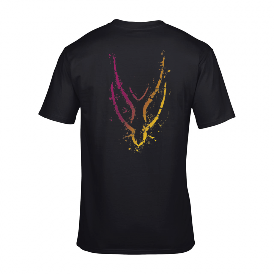 T-Shirt Intrudair [Black / Magenta / Yellow]