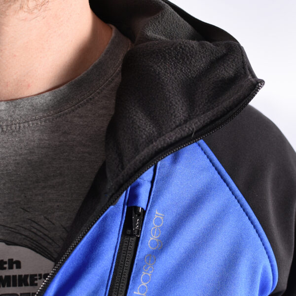 Softshell Jacket Blue/Black [Hood] - Image 5