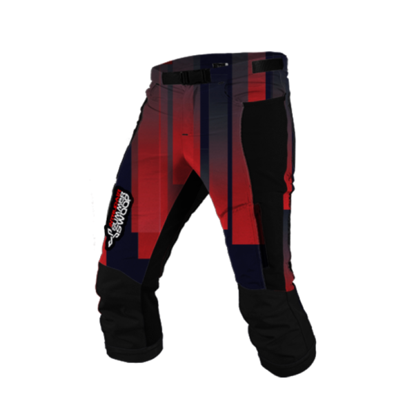 Printed Summer Swoop Black/Red - Image 4