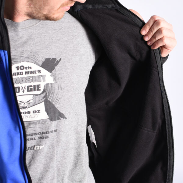 Softshell Jacket Blue/Black [Hood] - Image 7