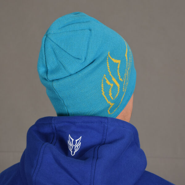 Turquoise Beanie - Image 2