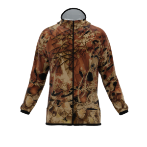 Intrudair®Bio Printed Softshell Jacket [Hood]