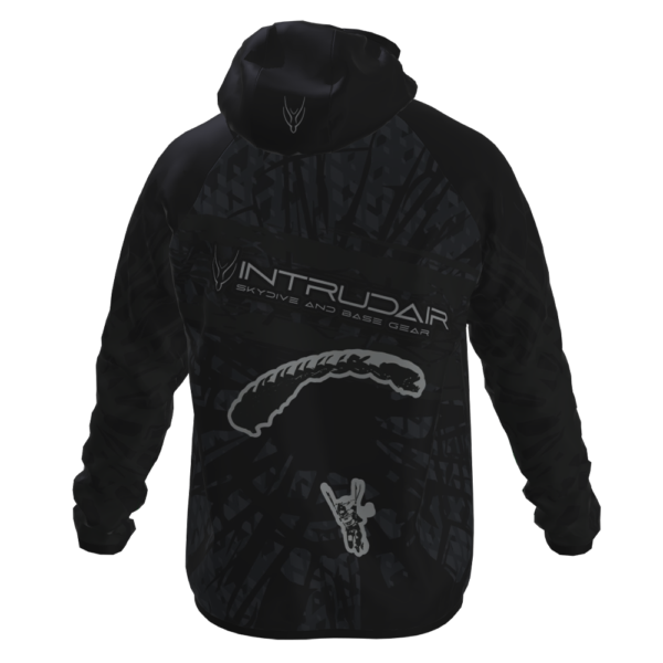 Printed Softshell Jacket Black [Hood] - Image 2