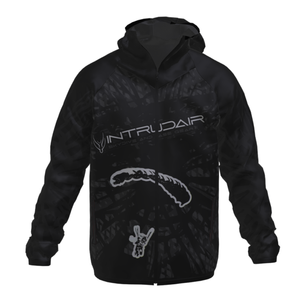 Printed Softshell Jacket Black [Hood]