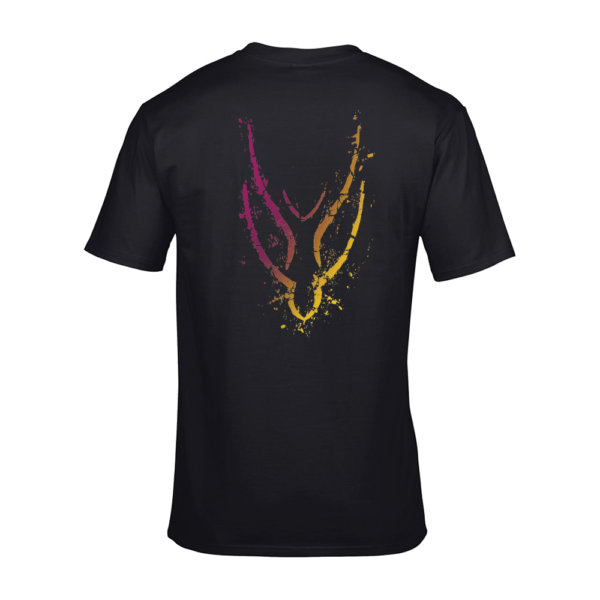 T-Shirt Intrudair [Black / Magenta / Yellow] - Image 3