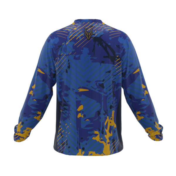 Intrudair® Jersey Blue/Yellow Printed(long sleeved) - Image 2